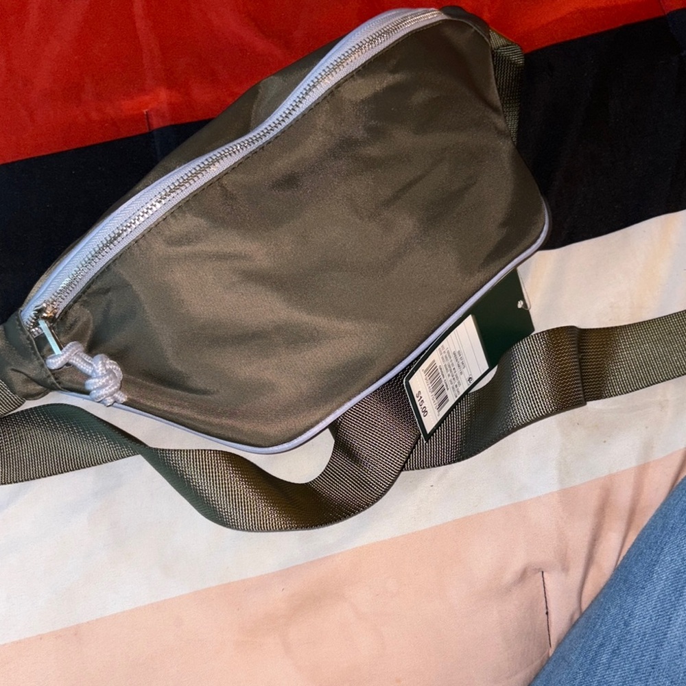 Olive Green Men's Crossbody Bag